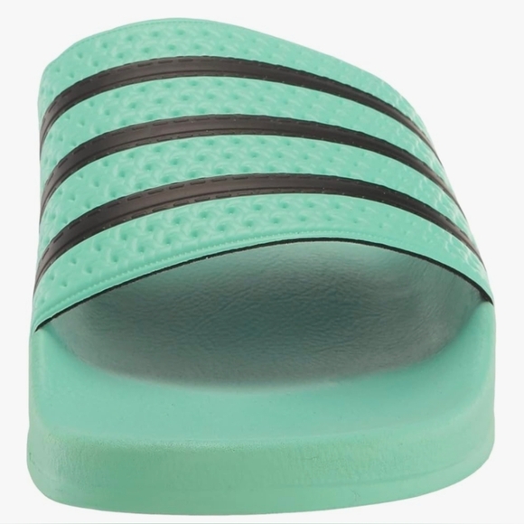 Adidas Men's Originals Adilette Slide Sandals with Black Stripes, Size 10 New - Picture 7 of 7